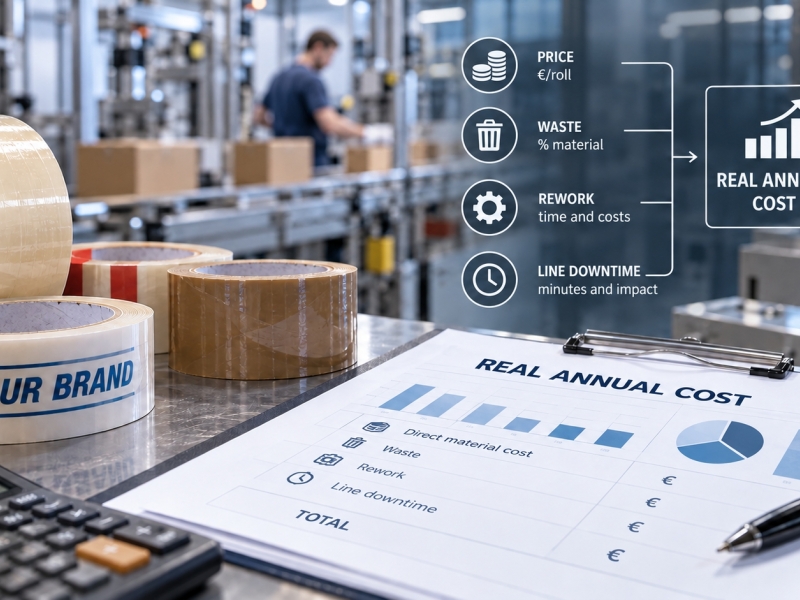 Real Cost of Industrial Adhesive Tape: Complete Guide