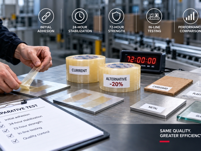 Comparative Testing of Industrial Adhesive Tapes: Protocol